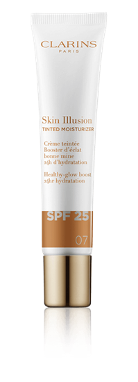 CLARINS SKIN ILLUSION TINTED MOISTURIZER SPF25 07 NEW